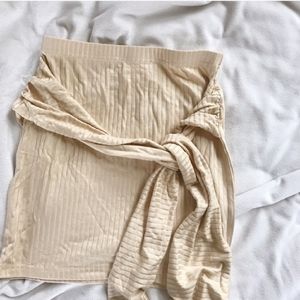 NWT Verge Girl Eastside Ribbed Mini skirt
